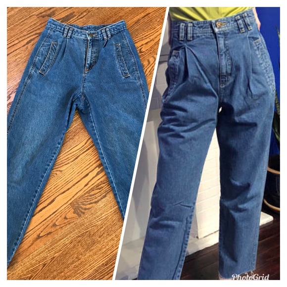 Vintage Liz Claiborne Pleated Mom Jeans 